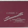 MARKWORT SPORTING GOODS SCOREBOOK (PETERSON SCOREMASTER)