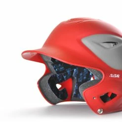 All-Star Sporting Goods All-Star System 7 Two Tone Matte Batters Helmet -Bisoninc Shop BH3000MTT sc 72