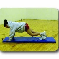 HADAR MFG INC PERSONAL FOLDING EXERCISE MAT (2' X 6')