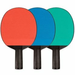 Champion Sports CHAMPION TABLE TENNIS PADDLE (PLASTIC RUBBER FACE)